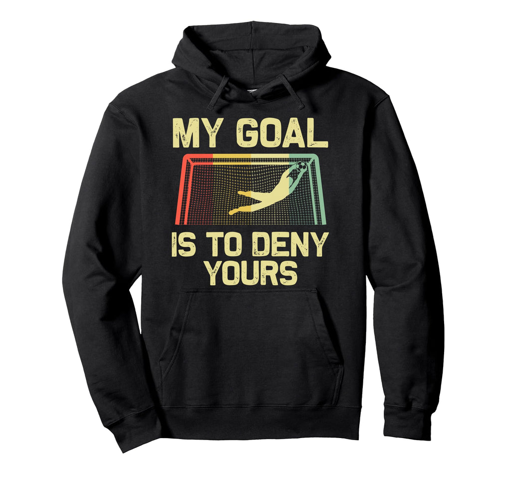 Soccer Goalie Art Gag Soccer Player Hoodie - Streetwear Style for Adults