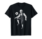 George Washington President Playing T-Shirt - Casual Everyday Wear Unisex