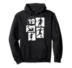 12Th Birthday Soccer Player Football 12 Hoodie - Unique Graphic Unisex