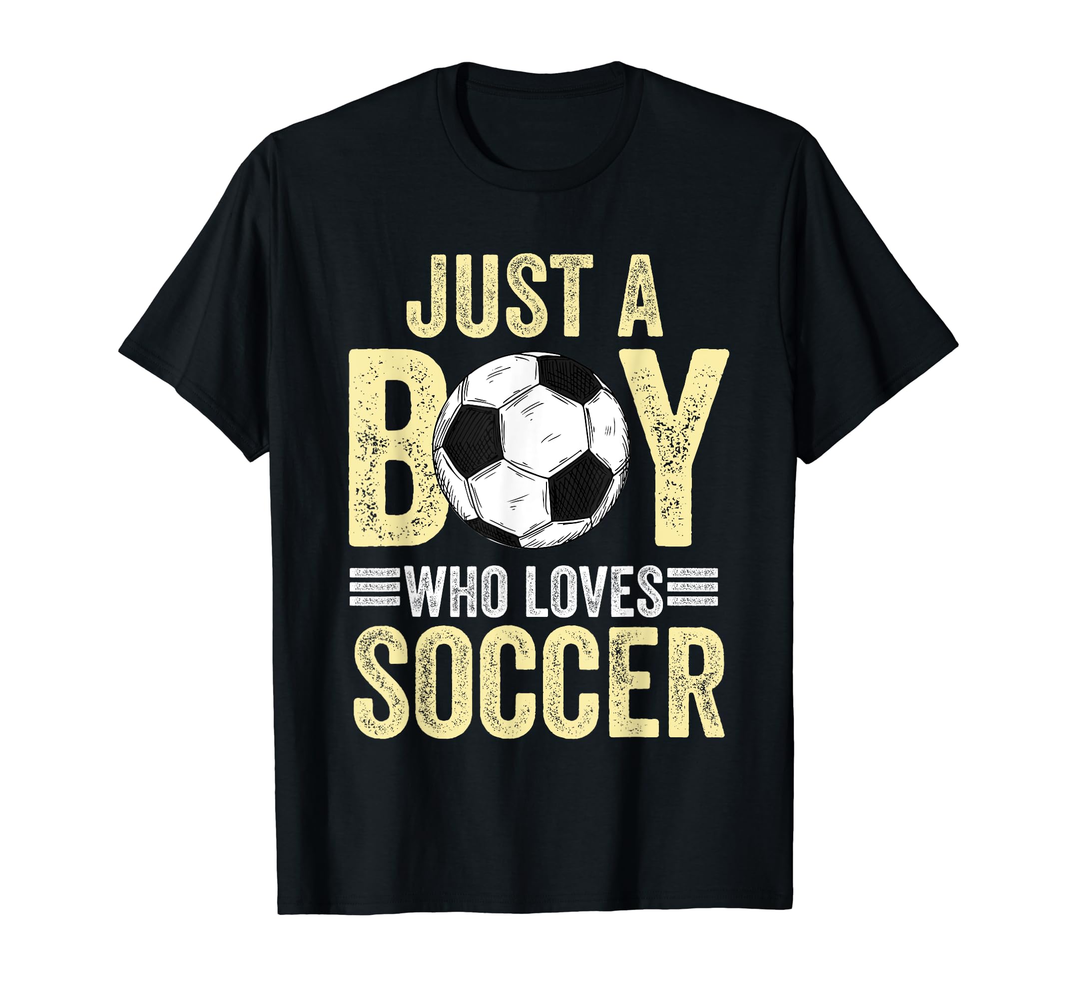 Just Who Loves Soccer T-Shirt - Custom Art Print for Adults