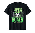Soccer Lifes About Goals And Assists T-Shirt - Unique Graphic for Adults