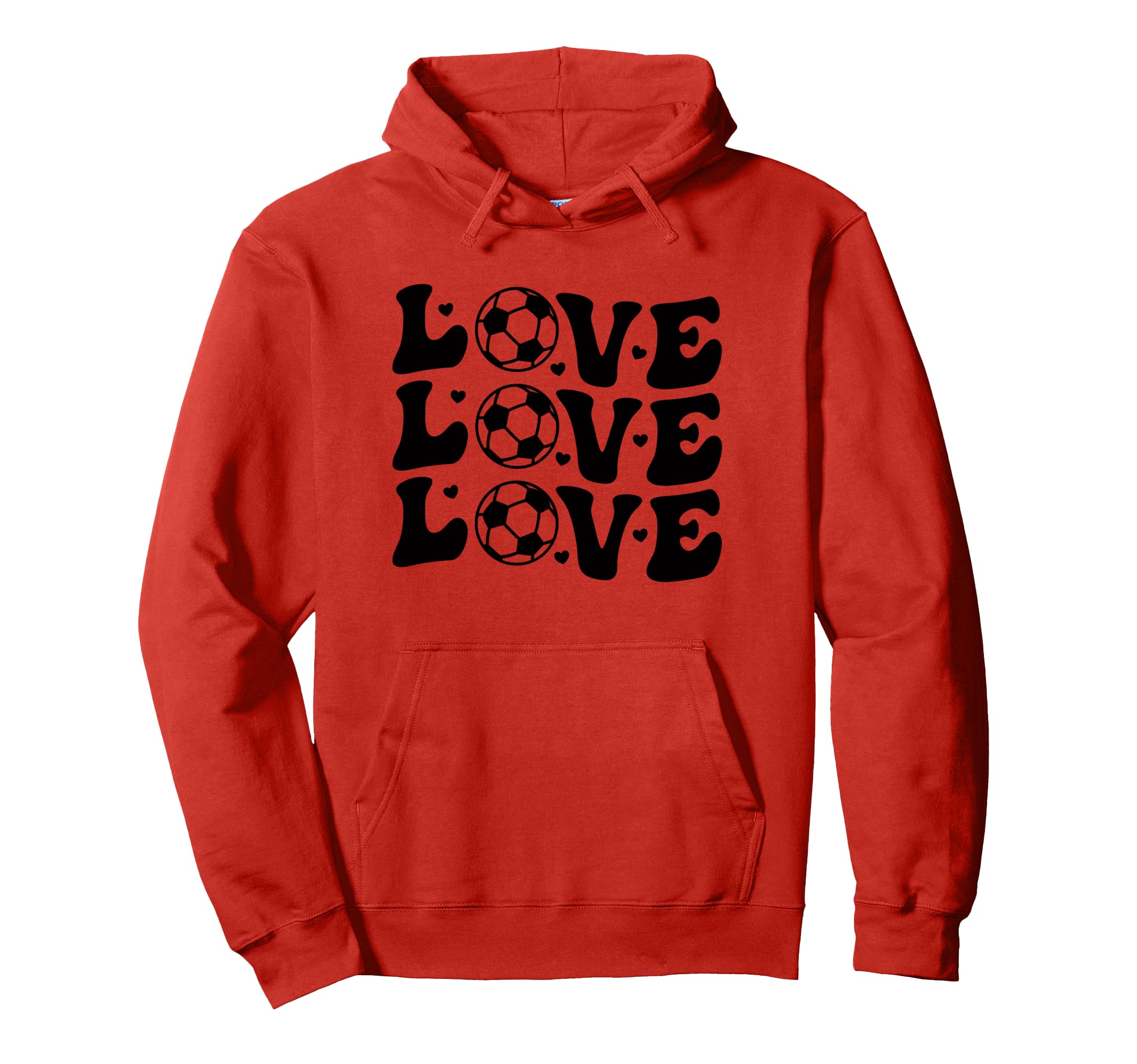 Soccer Valentines Day Sports And Hoodie - Unique Graphic Men Women