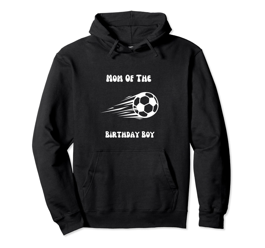 Soccer Birthday Birthday Mom Hoodie - Casual Everyday Wear for Adults