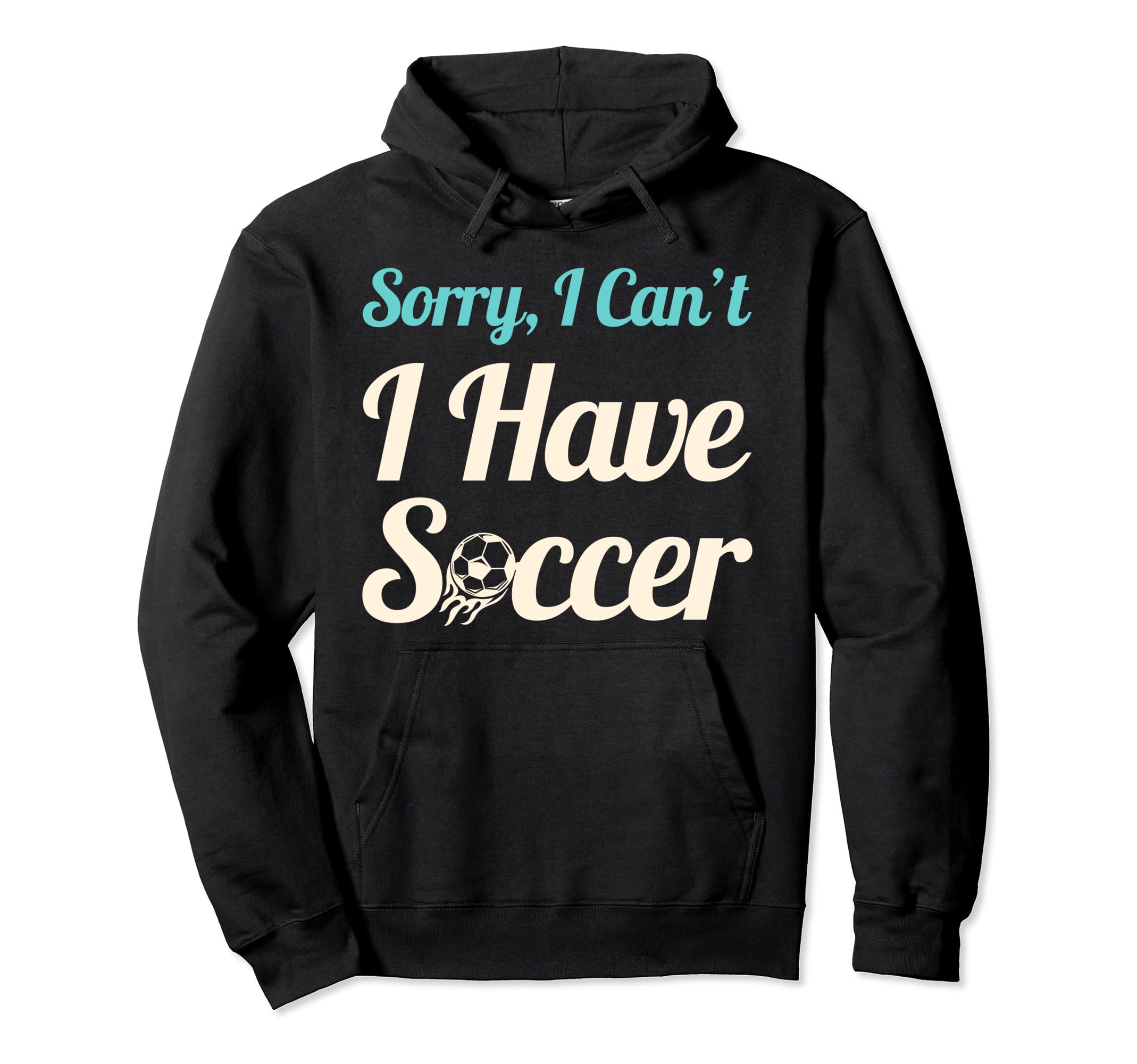 Soccer Teen Soccer Lover Player Sports Hoodie - Novelty Apparel for Adults