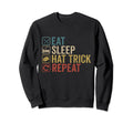 Eat Sleep Hat Trick Repeat Ice Sweatshirt - Streetwear Style Men Women