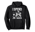 He Saves Ice Hockey Goalkeeper Mom Hoodie - Unique Graphic for Adults