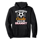 My Favorite Goalie Calls Me Grammy Hoodie - Novelty Apparel Men Women