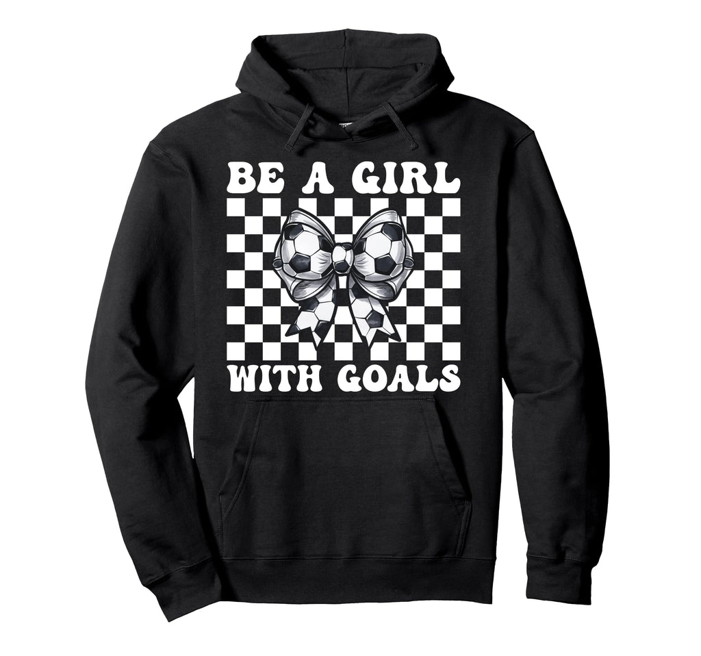 Soccer Be Goals Hoodie - Trendy Graphic for Adults