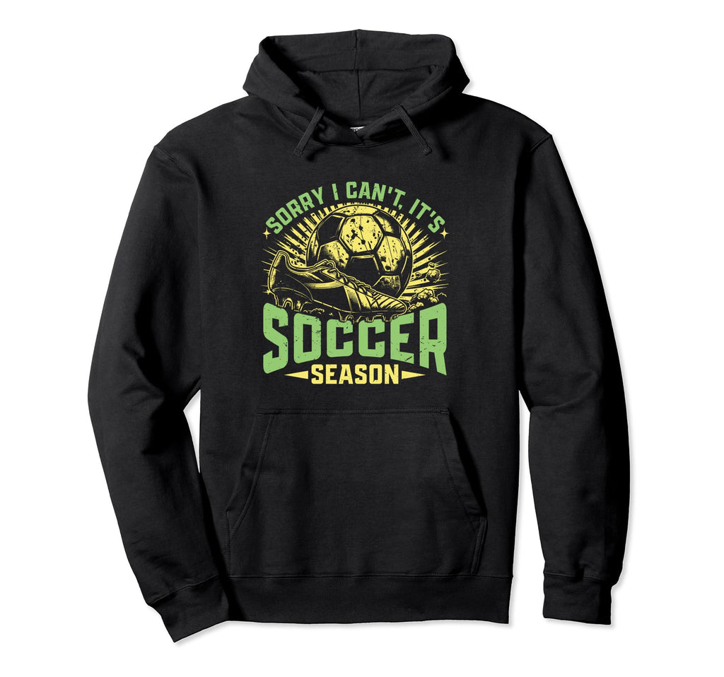 Funny Sport Soccer Player Soccer Hoodie - Graphic Print for Adults