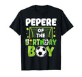 Soccer Pepere Birthday Party Soccer T-Shirt - Novelty Apparel Unisex