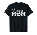 Soccer Mom Soccer Mama Checkered T-Shirt - Trendy Graphic for Adults