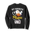 My Favorite Players Baseball Sweatshirt - Aesthetic Graphic for Adults