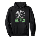 Soccer Goals Hoodie - Fun Novelty Design Men Women