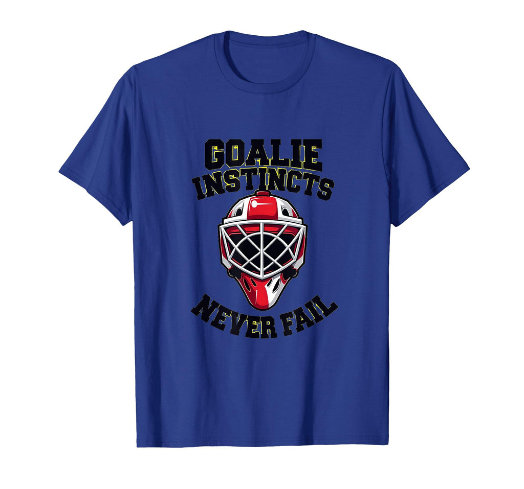 Goalie Instincts Never Fail Soccer T-Shirt - Custom Art Print for Adults
