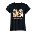 Peace Love Soccer Lover Cow Soccer T-Shirt - Novelty Apparel Unisex