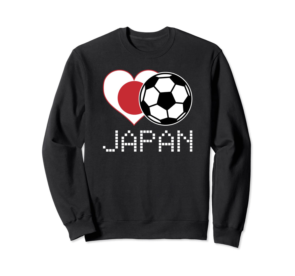 Japan Soccer Japanese Flag Sweatshirt - Casual Everyday Wear Men Women