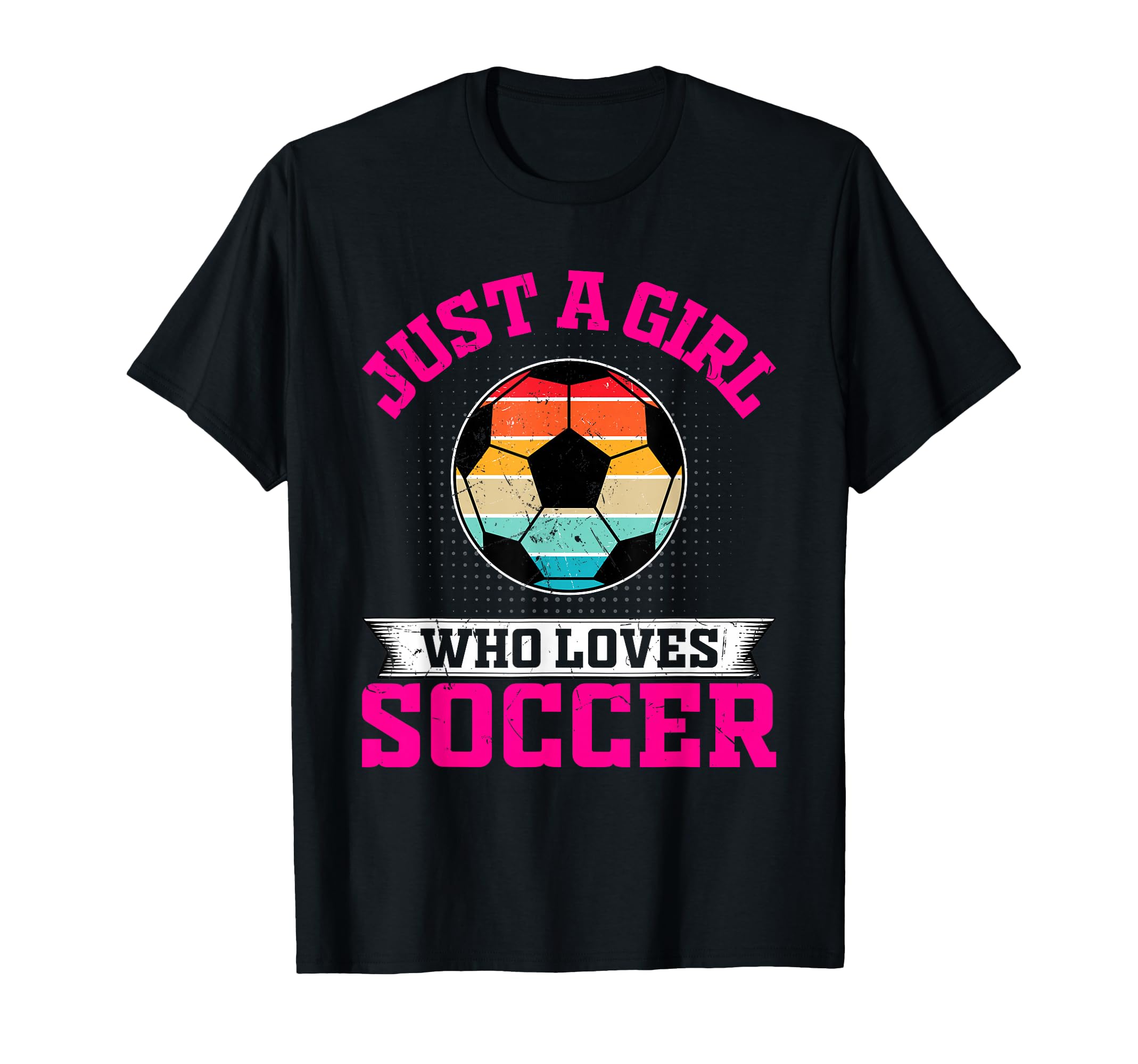 Soccer Just Who Loves T-Shirt - Novelty Apparel for Adults