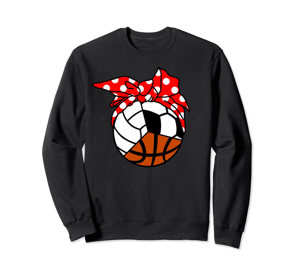 Volleyball Soccer Basketball Player Sweatshirt - Custom Art Print Unisex