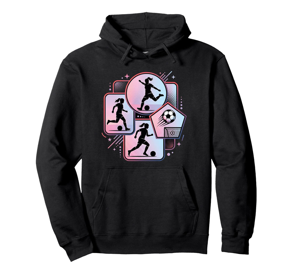 Soccer Player Football Player Sports Hoodie - Streetwear Style Unisex