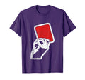 Red Card Referee Football Coach T-Shirt - Minimalist Print for Adults