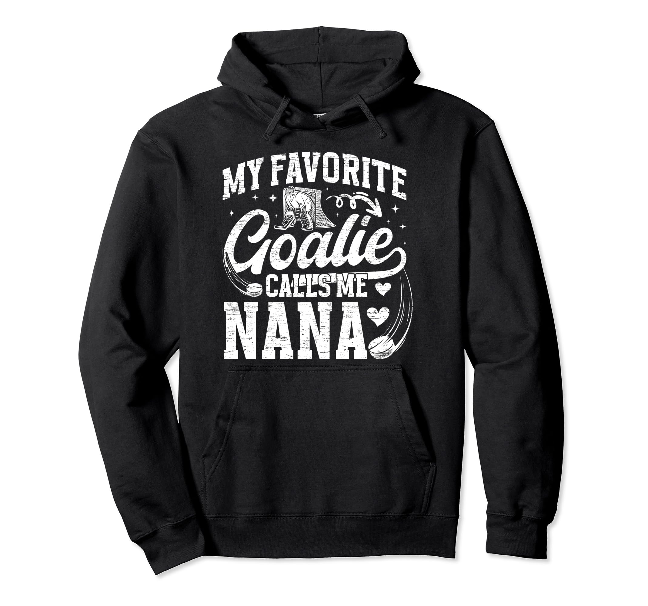 My Favorite Ice Hockey Goalie Nana Hoodie - Streetwear Style for Adults