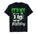 Its My 11Th Birthday Soccer Themed 11 T-Shirt - Minimalist Print Unisex