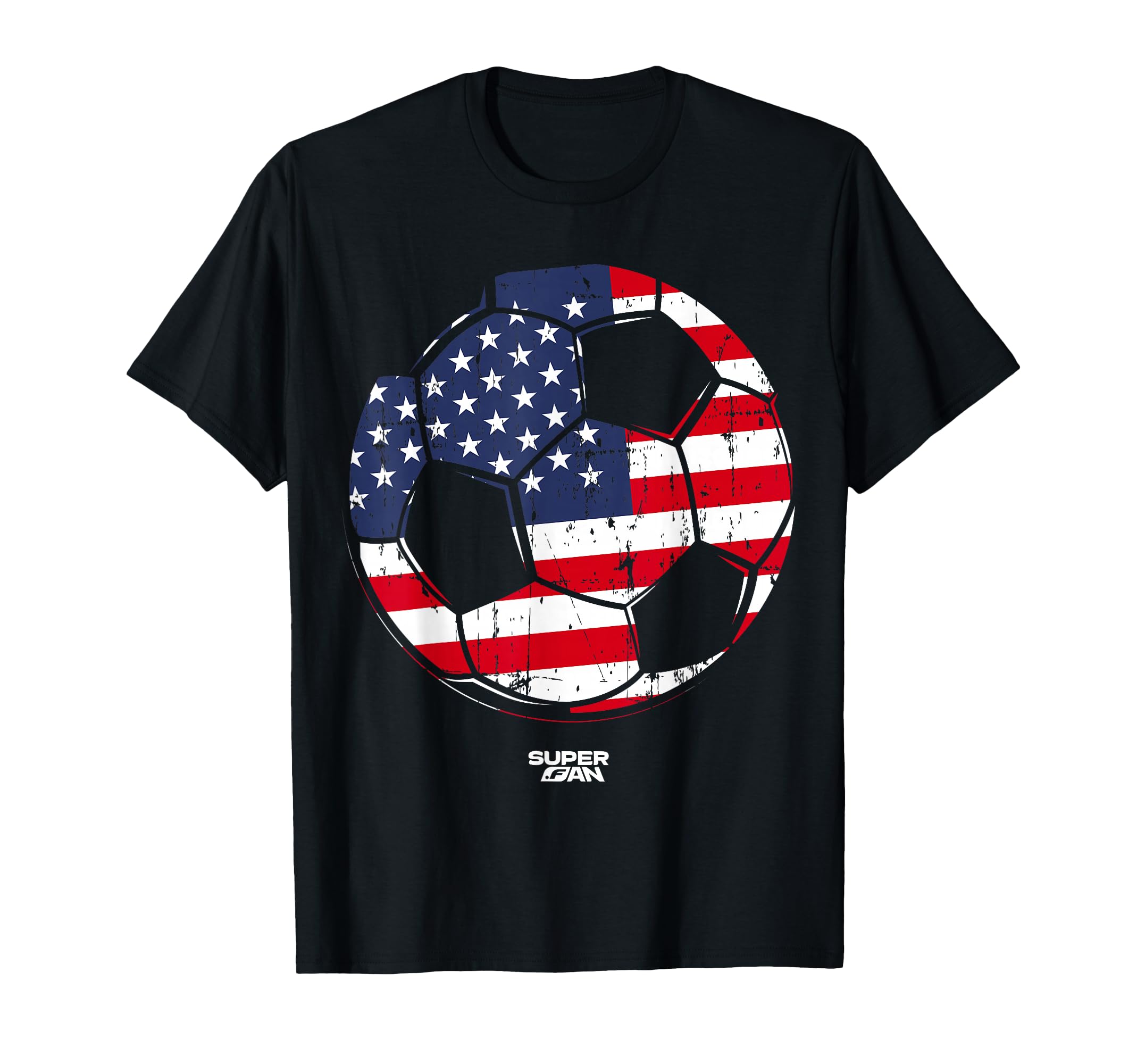 2026 Usa Soccer Fan World Cup T-Shirt - Graphic Print Men Women