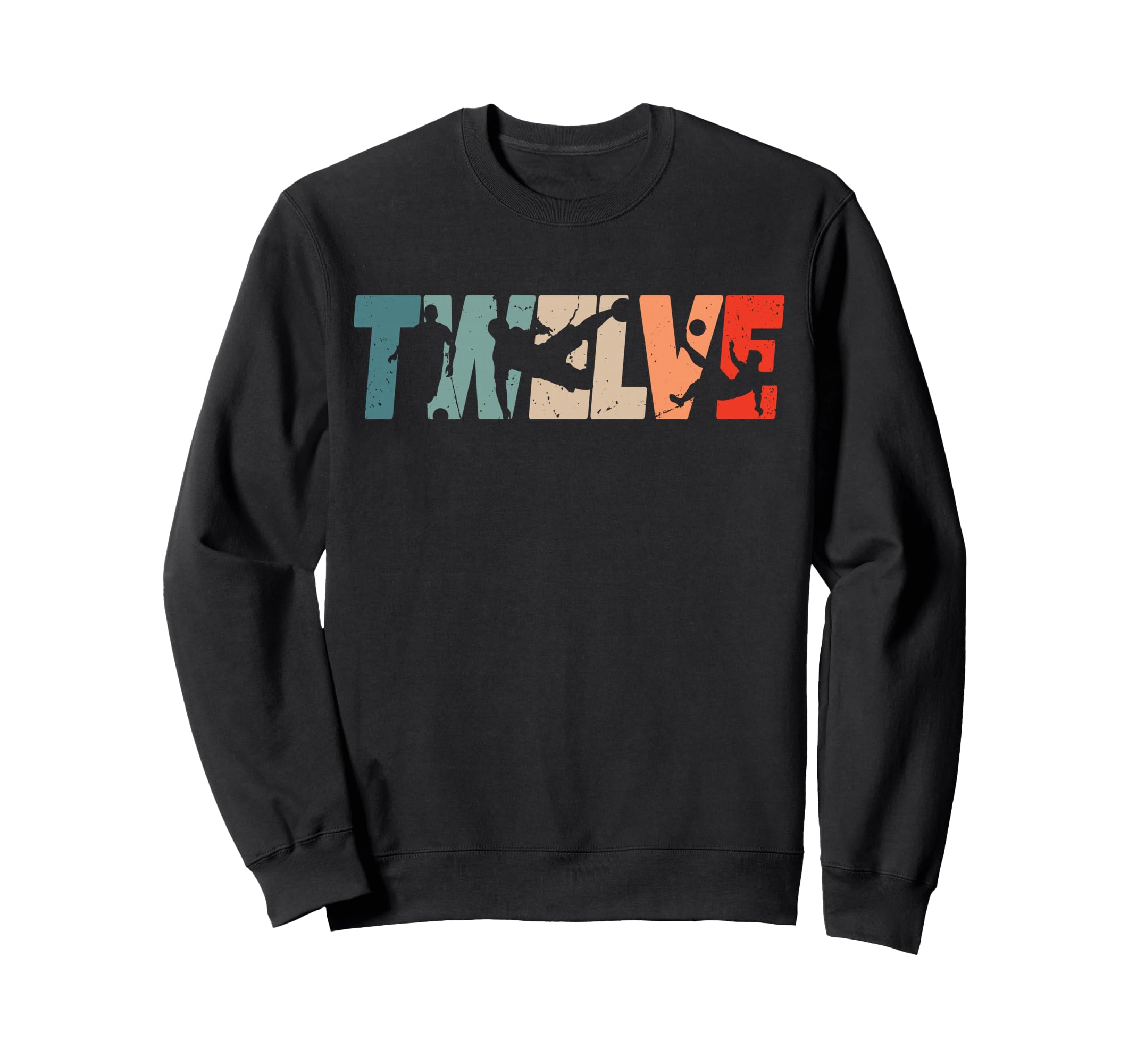 12Th Birthday Soccer 12 Years Sweatshirt - Casual Everyday Wear for Adults