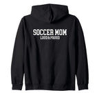 Soccer Mom Novelty Tees Tops Outfit Sweatshirt - Unique Graphic Men Women