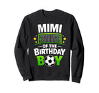 Mimi Birthday Soccer Ball Sweatshirt - Aesthetic Graphic for Adults