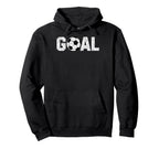 Soccer Goal Goalkeeper Goalie Player Hoodie - Casual Everyday Wear Unisex