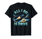 All I Do Is Drive Soccer Mom T-Shirt - Casual Everyday Wear for Adults