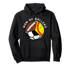 Mom Ballers Funny Softball Soccer Hoodie - Streetwear Style for Adults