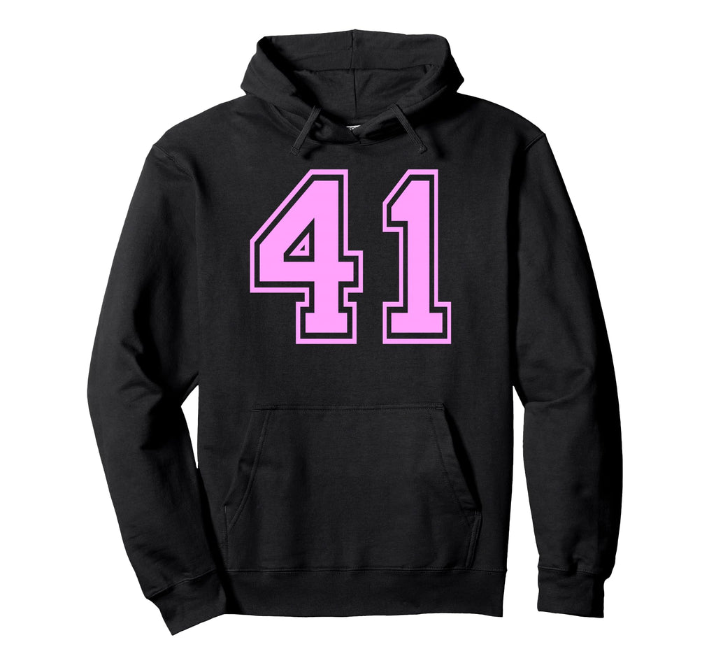 41 Number Forty One Sports Varsity Hoodie - Streetwear Style Men Women