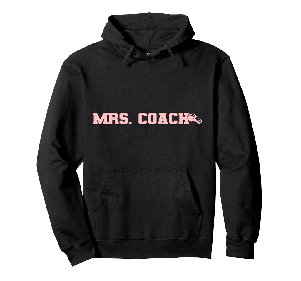 Mrs Coach Funny Football Basketball Hoodie - Aesthetic Graphic Unisex