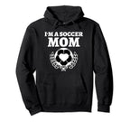 Mom Soccer Mothers Day Funny Hoodie - Streetwear Style for Adults