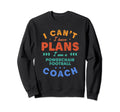 I Cant I Have Plans Powerchair Sweatshirt - Fun Novelty Design for Adults