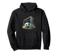 Goal Keeper Gate Soccer Hoodie - Aesthetic Graphic Unisex