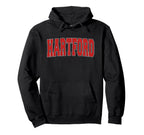 Hartford Ct Connecticut Varsity Usa Hoodie - Streetwear Style Men Women