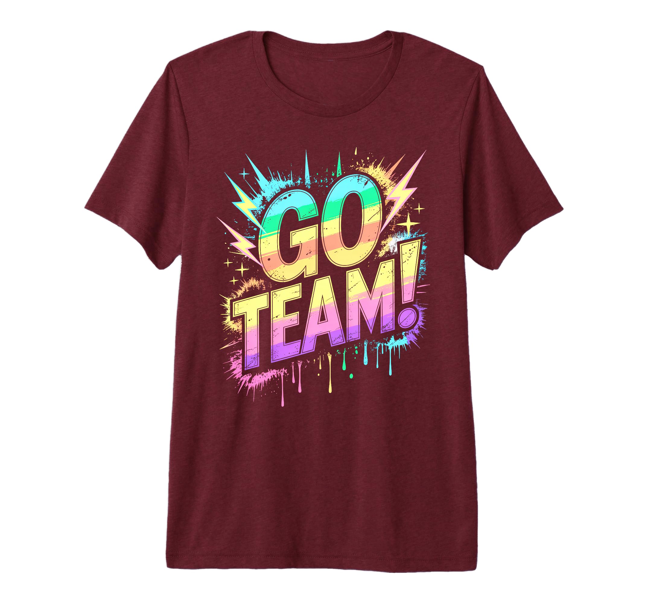 Go Team Sports Tournament Game Day T-Shirt - Streetwear Style Unisex