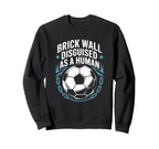Coach Soccer Player Brick Wall Sweatshirt - Streetwear Style Men Women