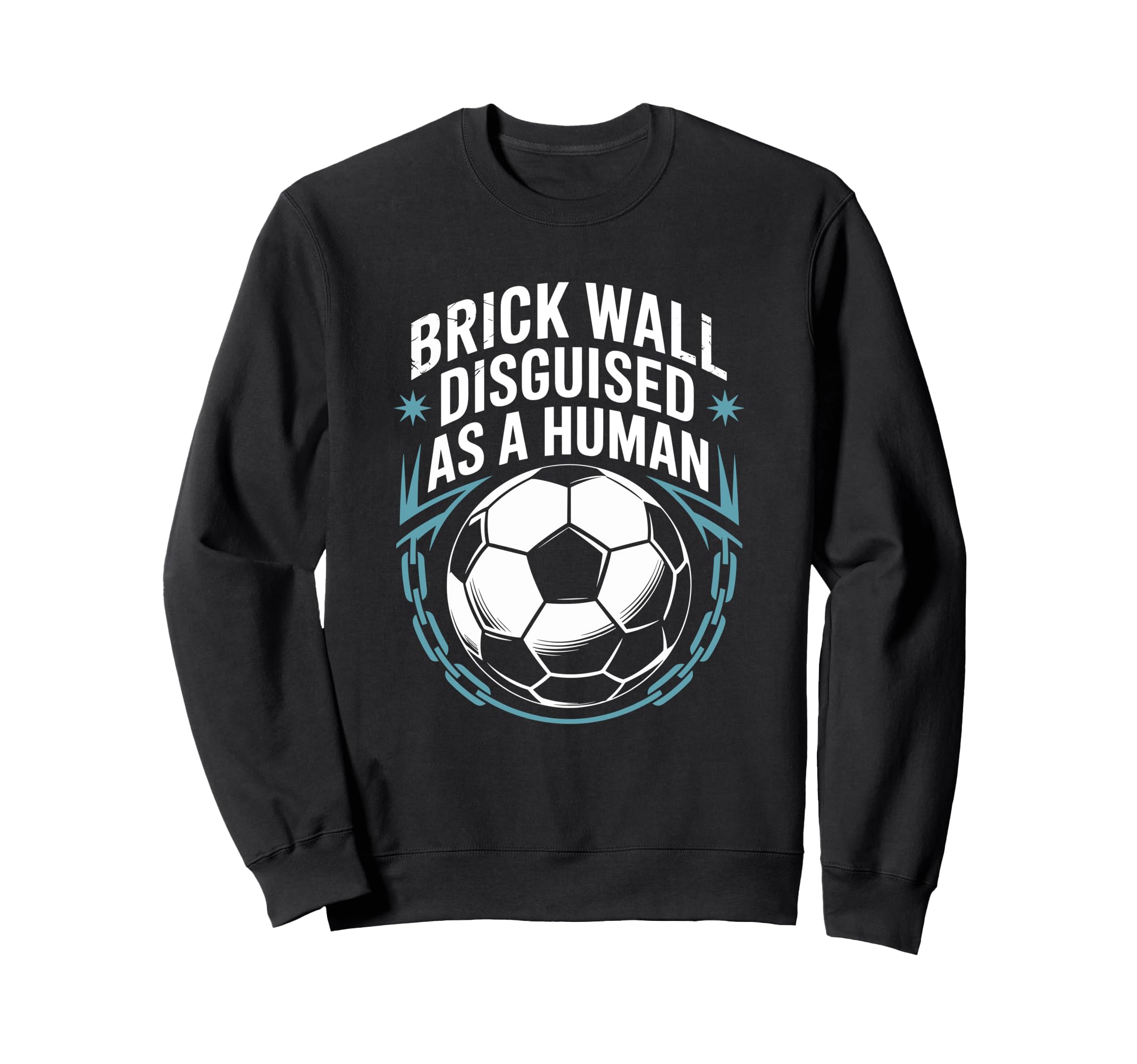 Coach Soccer Player Brick Wall Sweatshirt - Streetwear Style Men Women