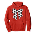 Coquette Soccer Bow Sports Lover Mom Hoodie - Custom Art Print Unisex