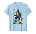 Kawaii Just Who Loves Soccer Robots T-Shirt - Custom Art Print for Adults