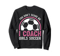Soccer Coach Sweatshirt - Custom Art Print for Adults