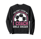 Soccer Coach Sweatshirt - Custom Art Print for Adults