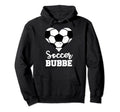 Soccer Bubbe Funny Soccer Heart Grandma Hoodie - Streetwear Style Unisex