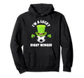 Right Wing Midfielders Im Lucky Right Hoodie - Graphic Print for Adults