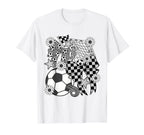 Soccer Ball Mama Coquette Bow Soccer T-Shirt - Aesthetic Graphic Men Women
