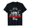 Aunt Birthday Soccer Party Family T-Shirt - Fun Novelty Design Men Women